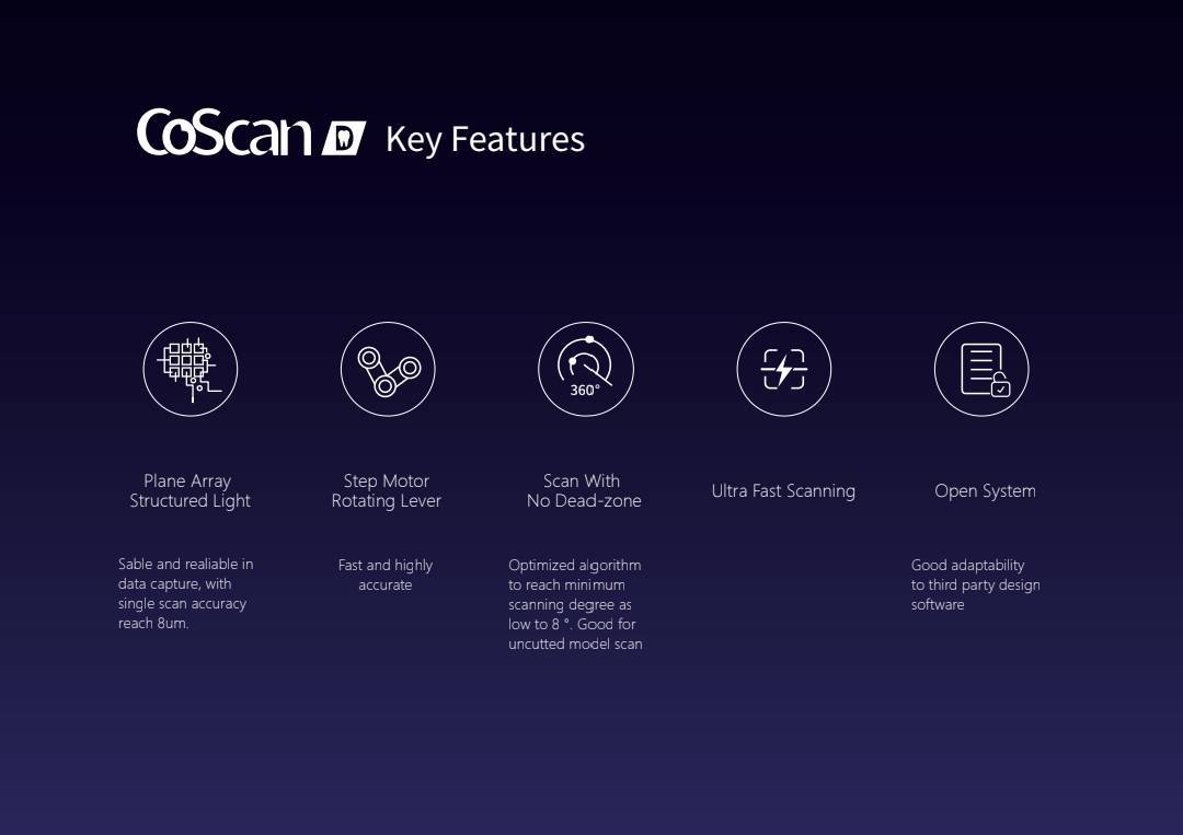 اسکنر سه بعدی کو اسکن COSCAN رکادطب