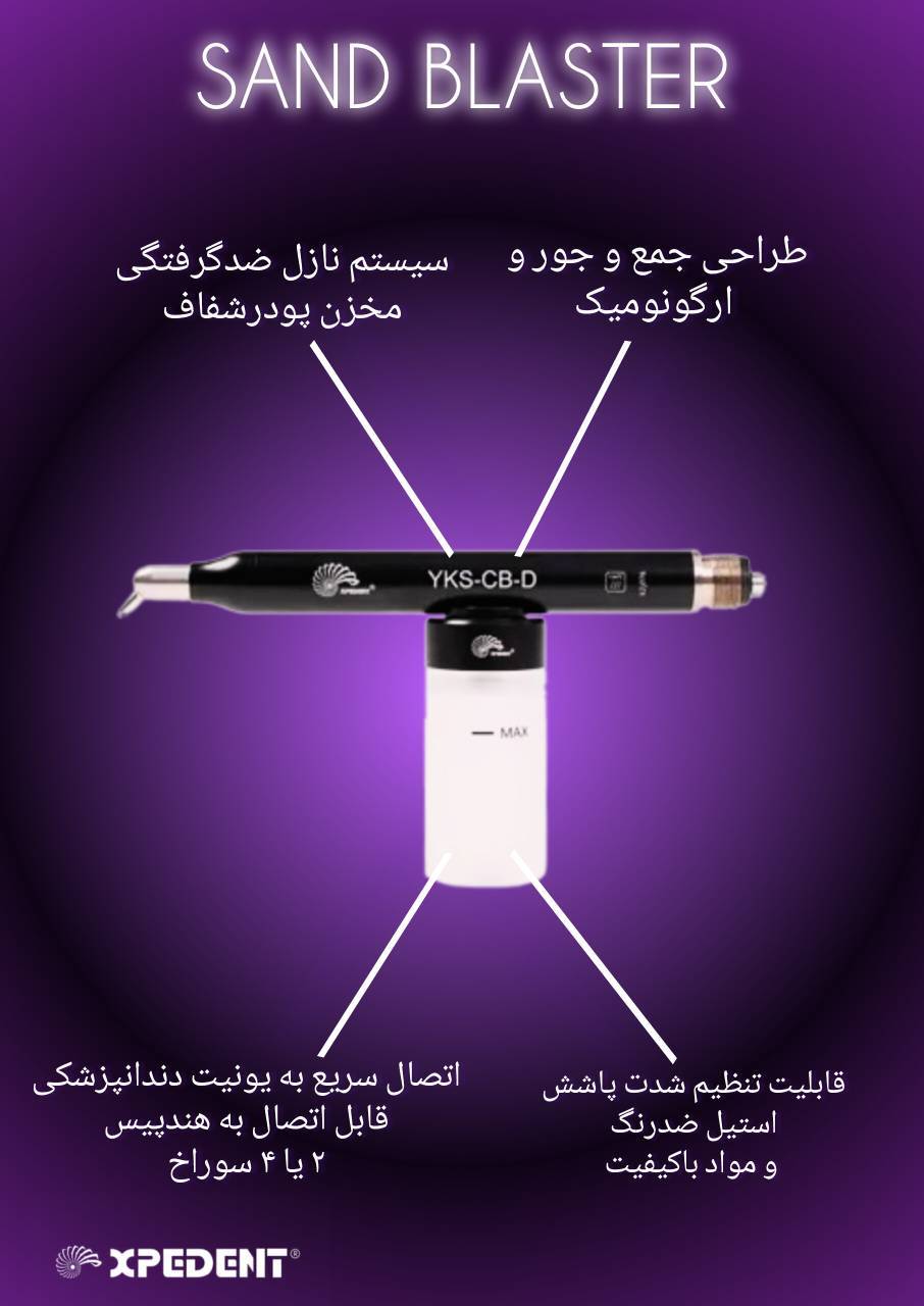 ​​سندبلاستر اکسپیدنت Xpedent رکادطب 
