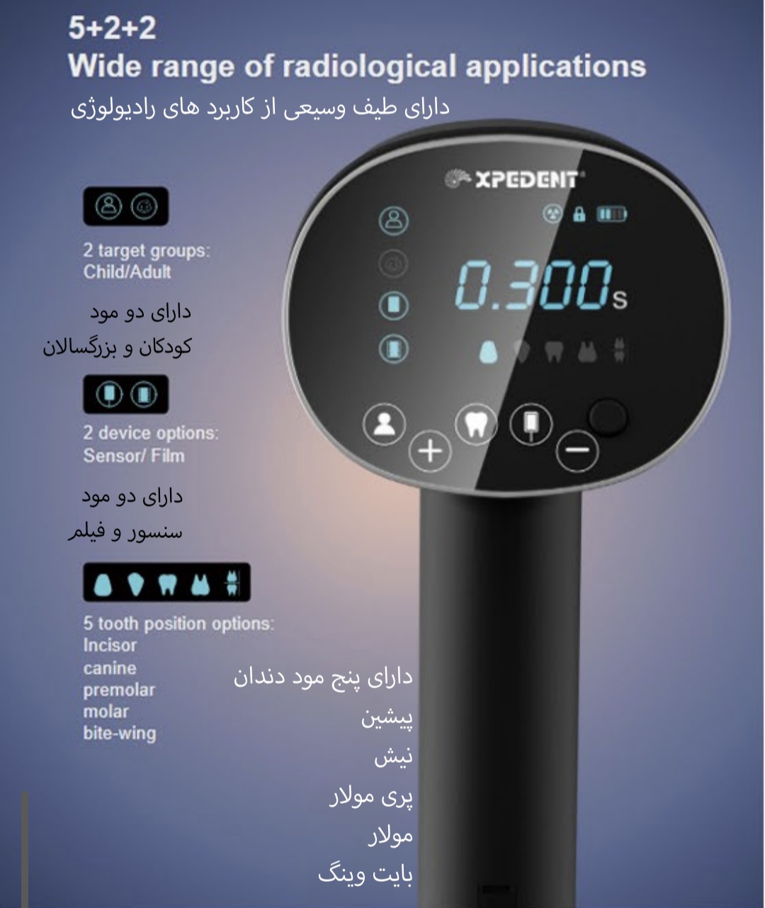 رادیوگرافی پرتابل اکسپیدنت Evoray رکادطب 