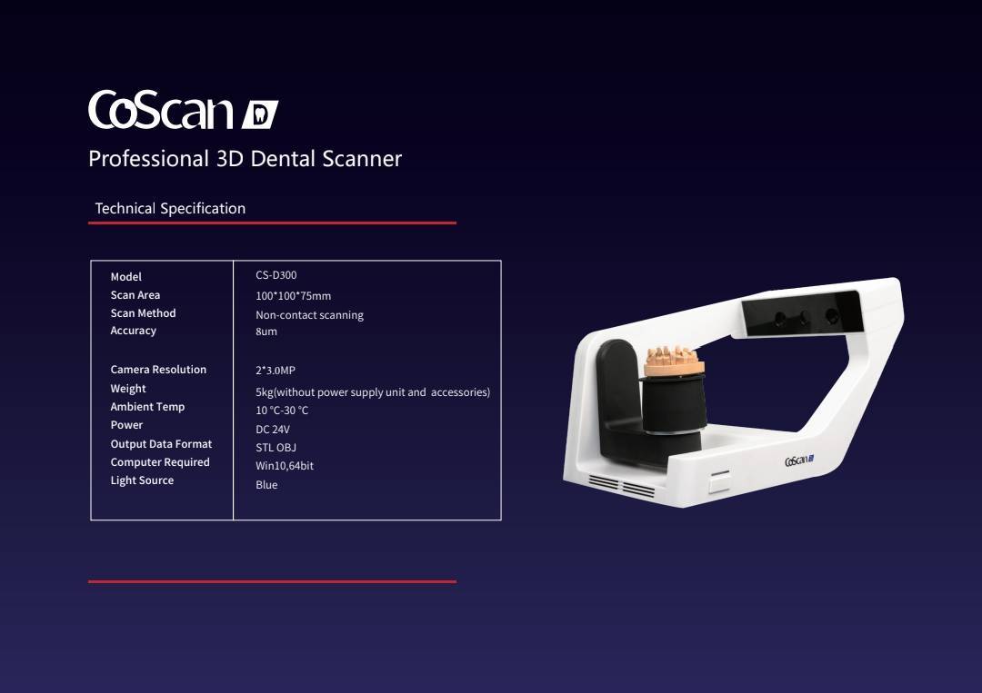 اسکنر سه بعدی کو اسکن COSCAN رکادطب