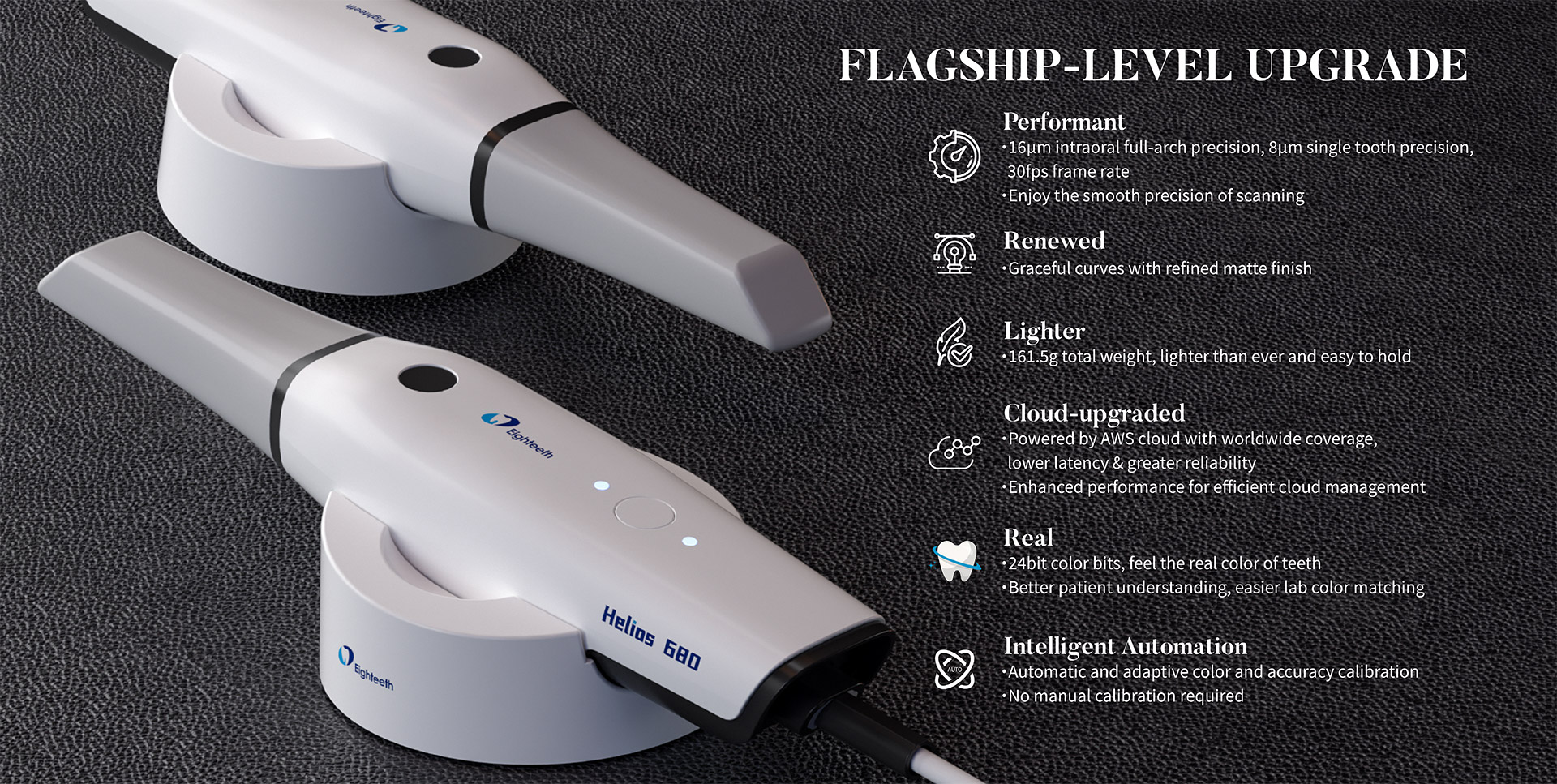 اسکنر داخل دهانی ایتیس EIGHTEETH مدل HELIOS 680 رکادطب