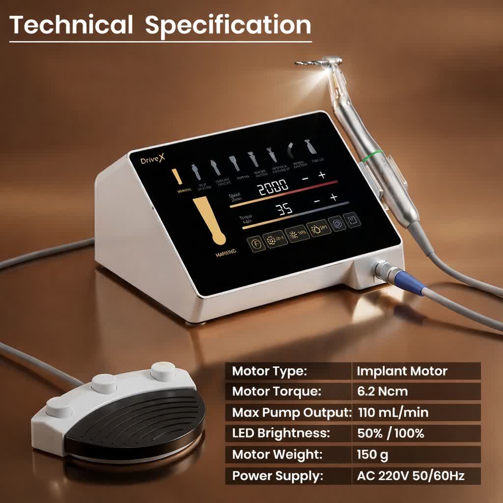 موتور ایمپلنت وودپکر مدل Woodpecker DriveX