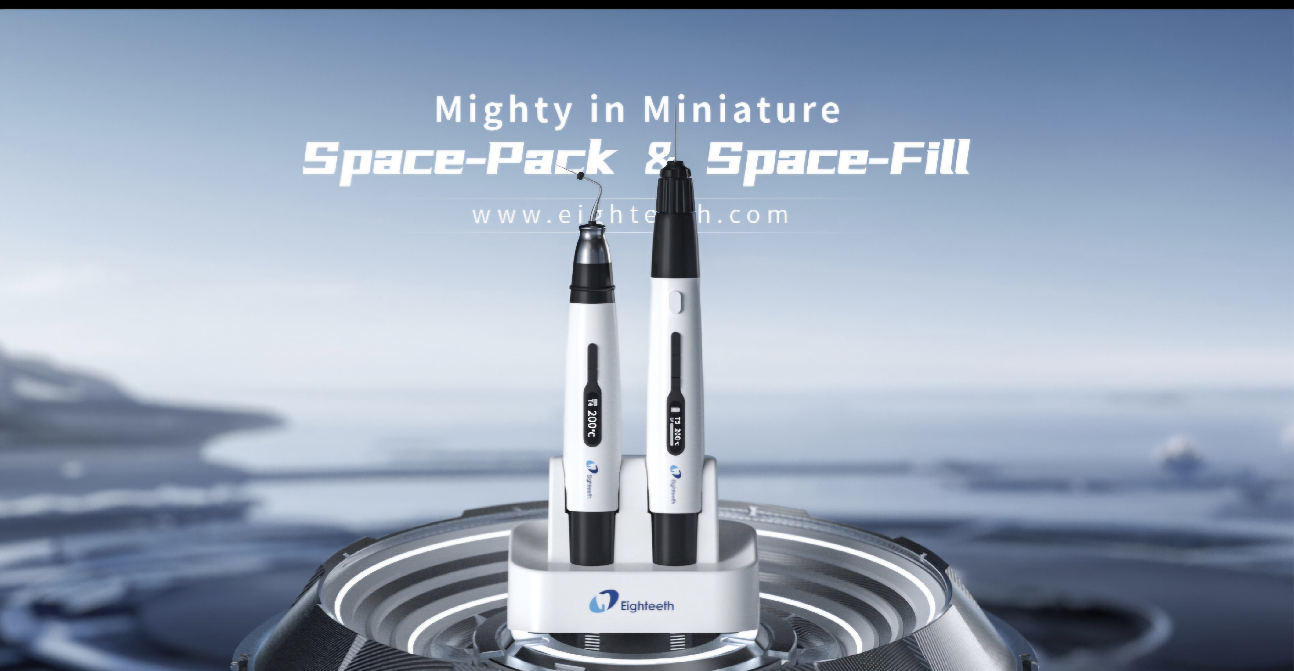 گوتاکاتر ایتیس Eighteeth مدل Space Pack سیستم آبچوریشن حرارتی دندانپزشکی با گرم شدن سریع و کنترل دقیق دما