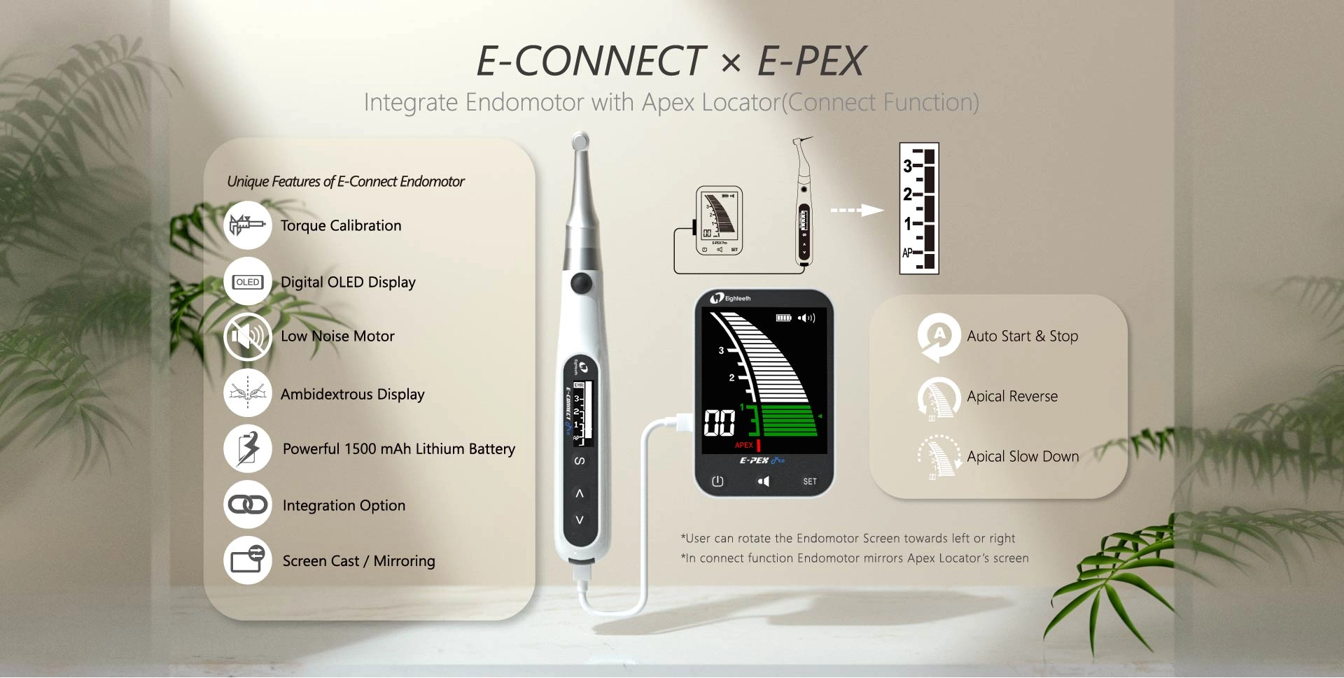 دستگاه اندو روتاری Eighteeth مدل E-CONNECT PRO