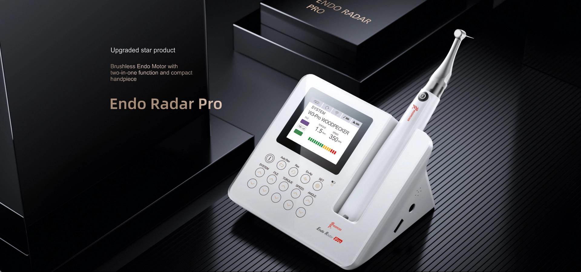 اپکس فایندر و روتاری وودپکر Woodpecker مدل اندو رادار پرو Endo Radar Pro