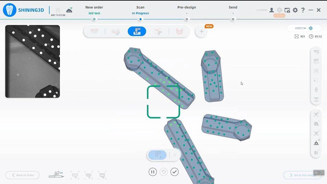 اسکنر داخل دهانی الیت شاینینگ | Aoralscan Elite |