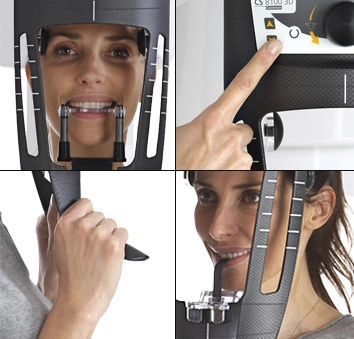 سی تی اسکن دندان کداک CBCT Carestream CS8200 3D