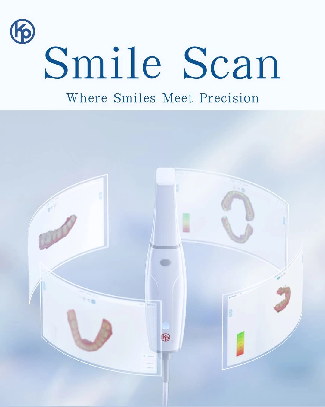 اسکنر داخل دهانی وودپکر KP مدل smile scan