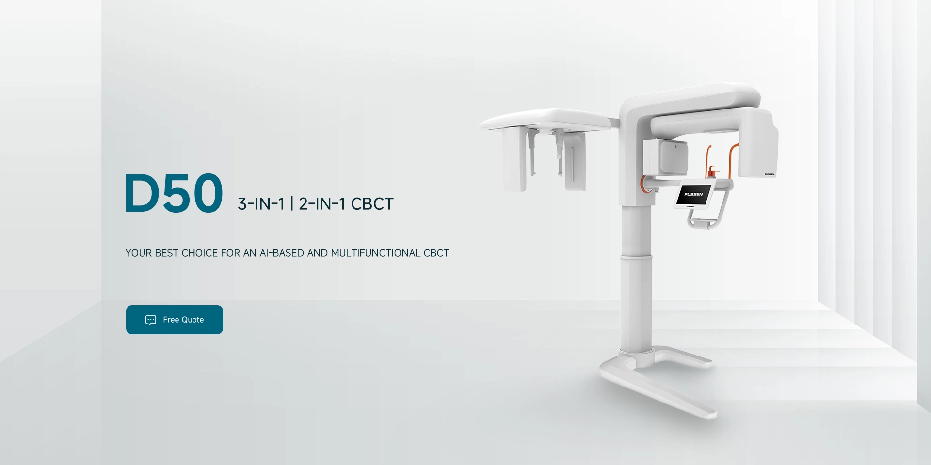 رادیوگرافی CBCT فوسن fussen مدل D50