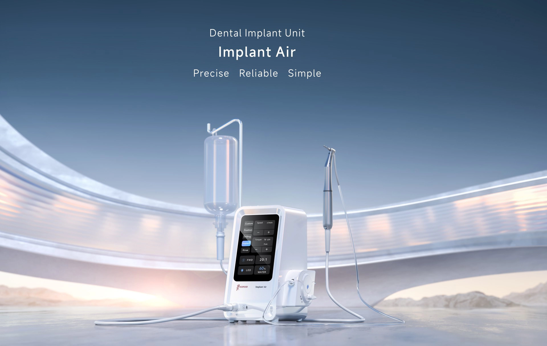 موتور ایمپلنت وودپکر Woodpecker مدل Implant Air