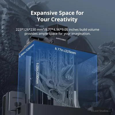 پرینتر سه‌بعدی  Anycubic photon Mono M7 Pro