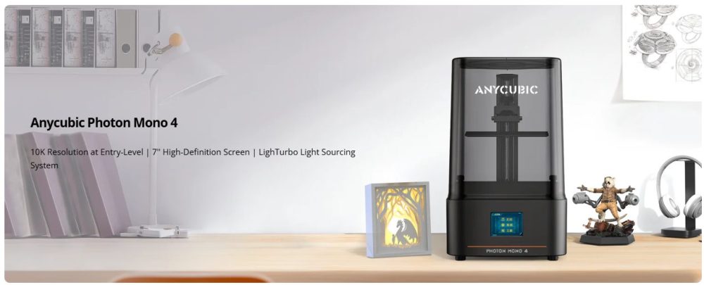 پرینتر سه‌بعدی Anycubic Photon Mono ۴