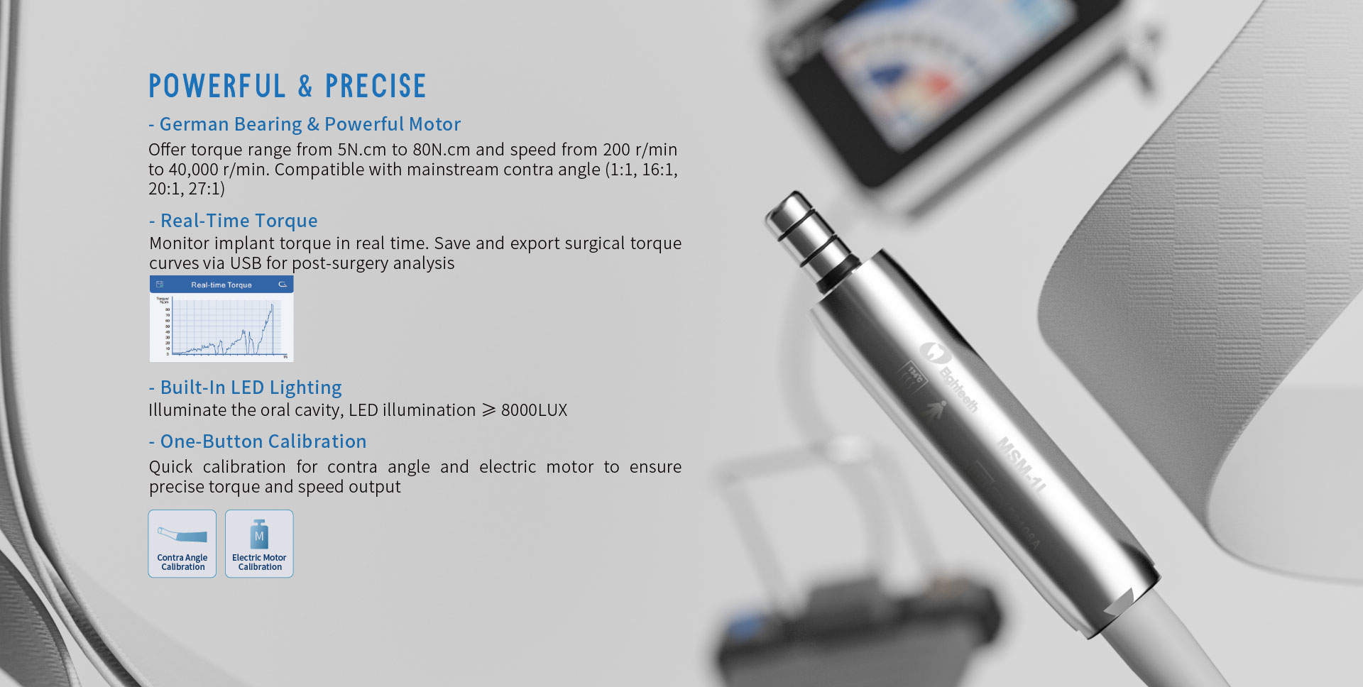 موتور ایمپلنت ایتیس مدل MotorSurg