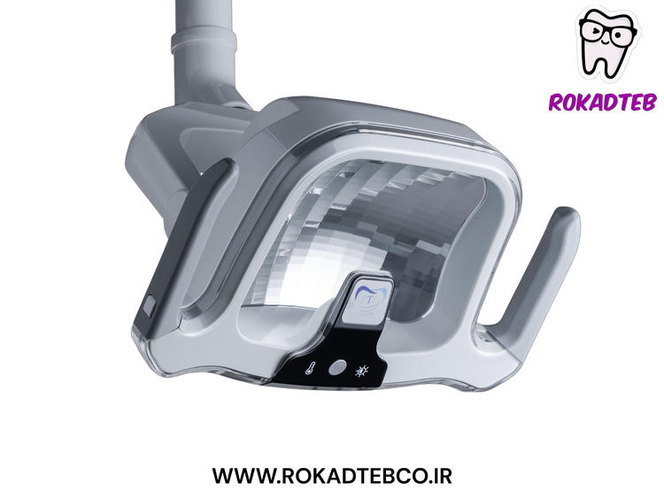چراغ LED یونیت دندانپزشکی فیدار پلاس با نور سرد و دقیق