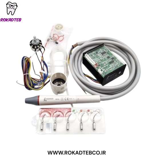 نمای نزدیک اسکیلر داخل یونیتی وودپکر مدل UDS-N2 LED با قابلیت جرمگیری دقیق و بدون درد