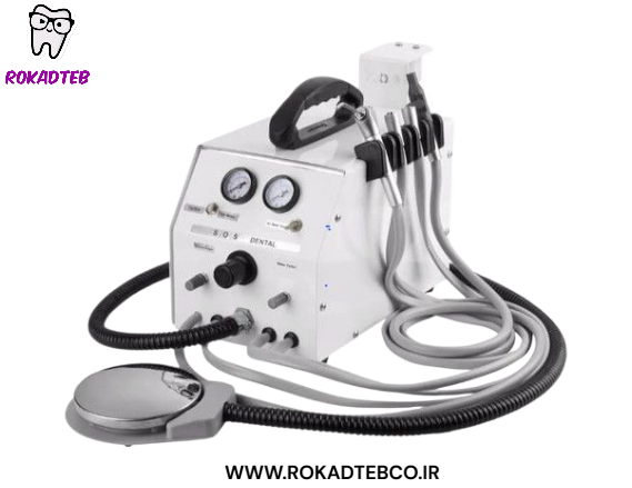 میکرویونیت دندانپزشکی ۴ شلنگ Full Option