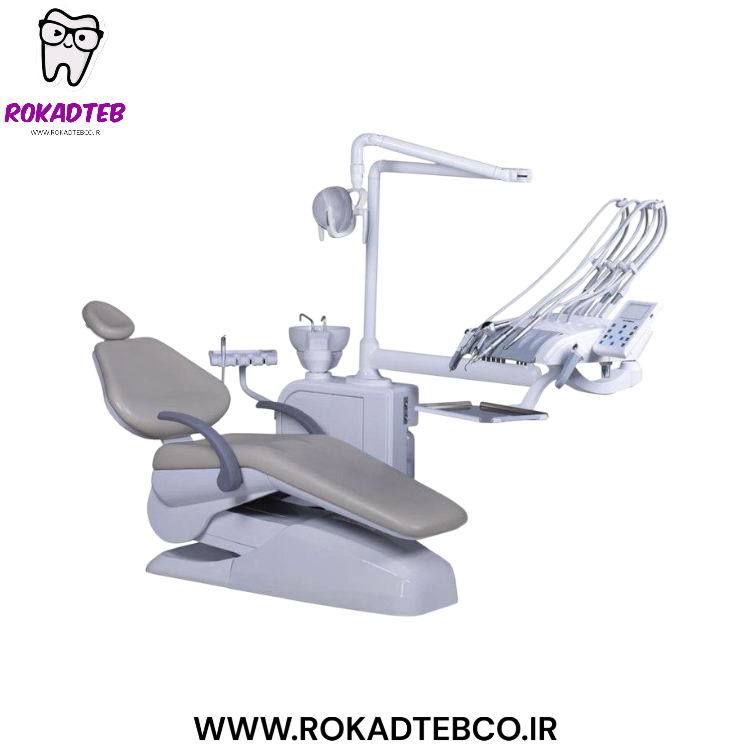 یونیت دندانپزشکی فراز طب مدرن مدل FTM E250 شلنگ از بالا | رکادطب