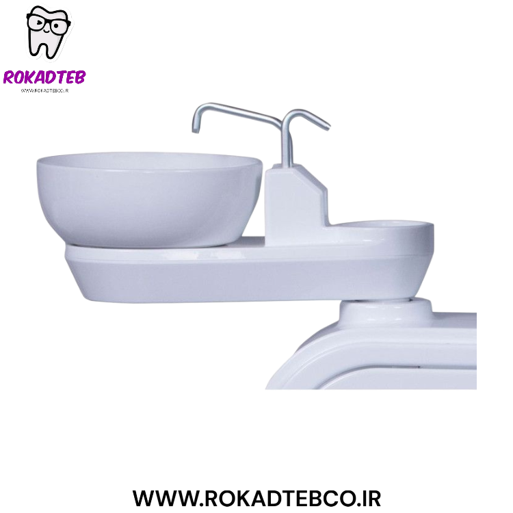 یونیت دندانپزشکی فراز طب مدرن مدل FTM E200 شلنگ از پایین | رکادطب