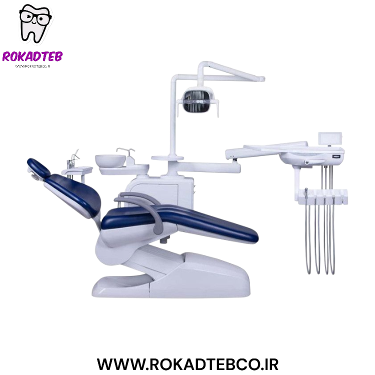 یونیت دندانپزشکی فراز طب مدرن مدل FTM E200 شلنگ از پایین | رکادطب