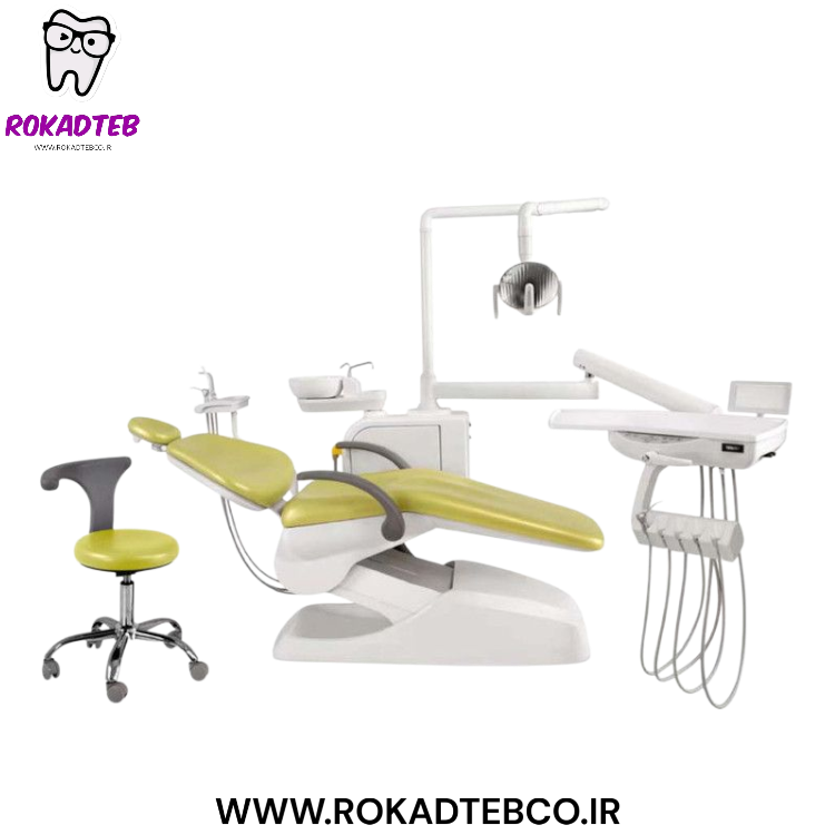 یونیت دندانپزشکی فراز طب مدرن مدل FTM E200 شلنگ از پایین | رکادطب