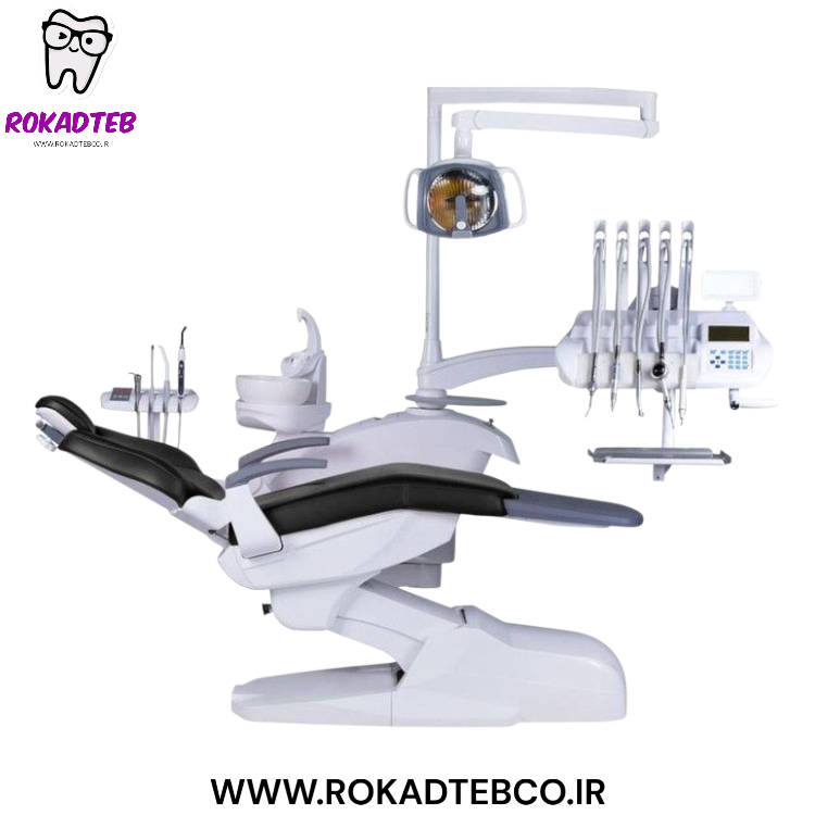 یونیت دندانپزشکی فراز طب مدرن مدل FTM S550 شلنگ از بالا | رکادطب