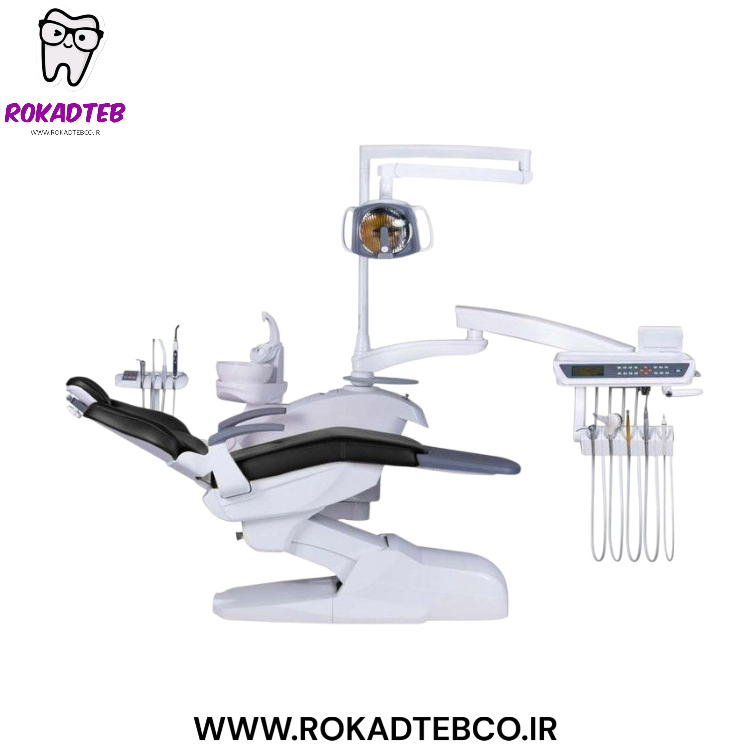 یونیت دندانپزشکی فراز طب مدرن مدل FTM S500 شلنگ از پایین | رکادطب