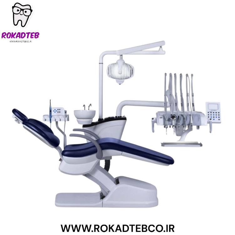 یونیت دندانپزشکی فراز طب مدرن مدل FTM E350 شلنگ از بالا | رکادطب