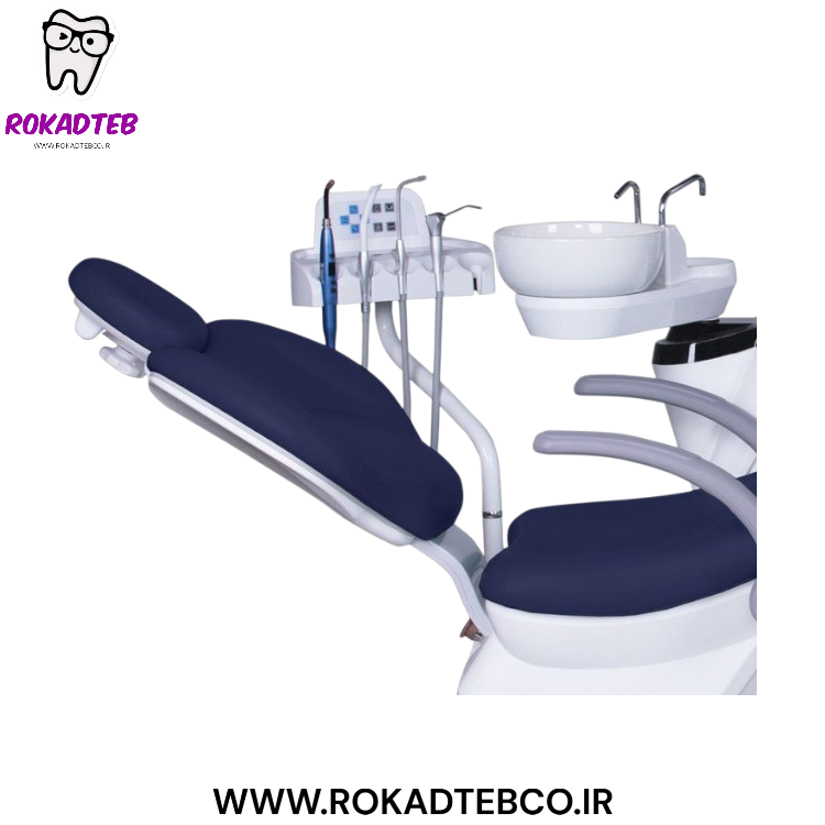 یونیت دندانپزشکی فراز طب مدرن مدل FTM E300 شلنگ از پایین | رکادطب