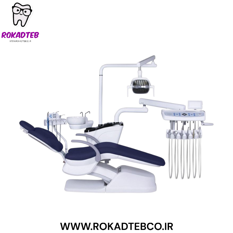 یونیت دندانپزشکی فراز طب مدرن مدل FTM E300 شلنگ از پایین | رکادطب