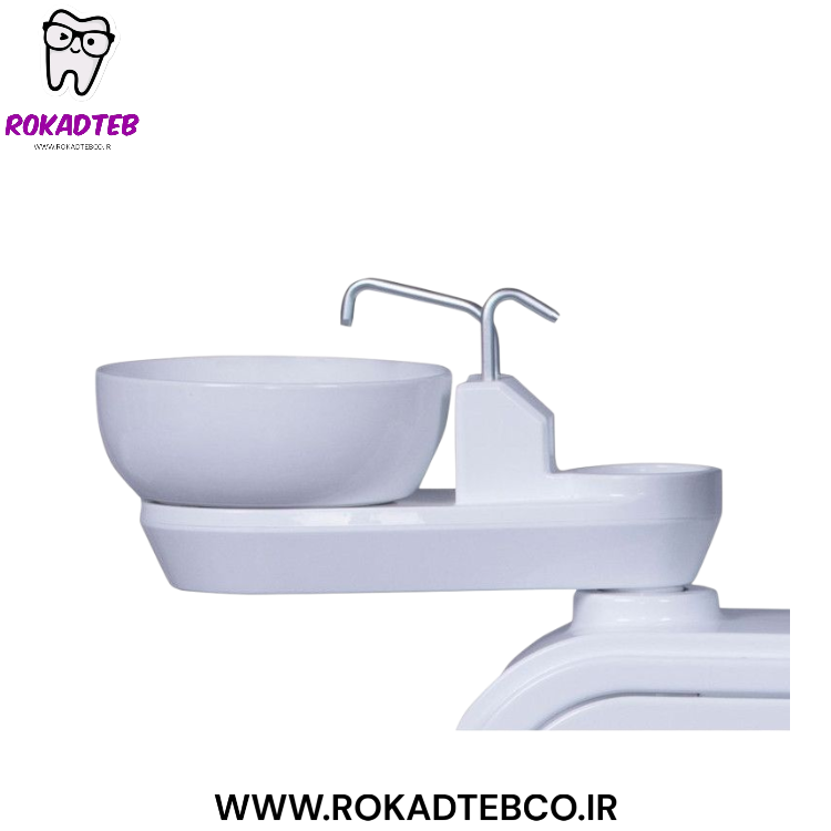 یونیت دندانپزشکی فراز طب مدرن مدل FTM E300 شلنگ از پایین | رکادطب