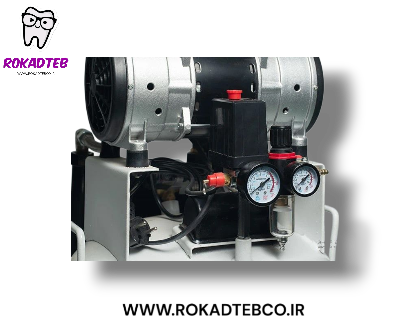 کمپرسور دندانپزشکی دوریان ایستاده تک موتوره 1100 وات