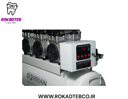 کمپرسور دندانپزشکی دوریان افقی سه موتوره 1500 وات