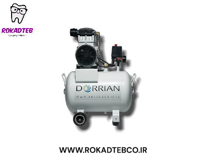 کمپرسور دندانپزشکی دوریان افقی تک موتوره 750 وات