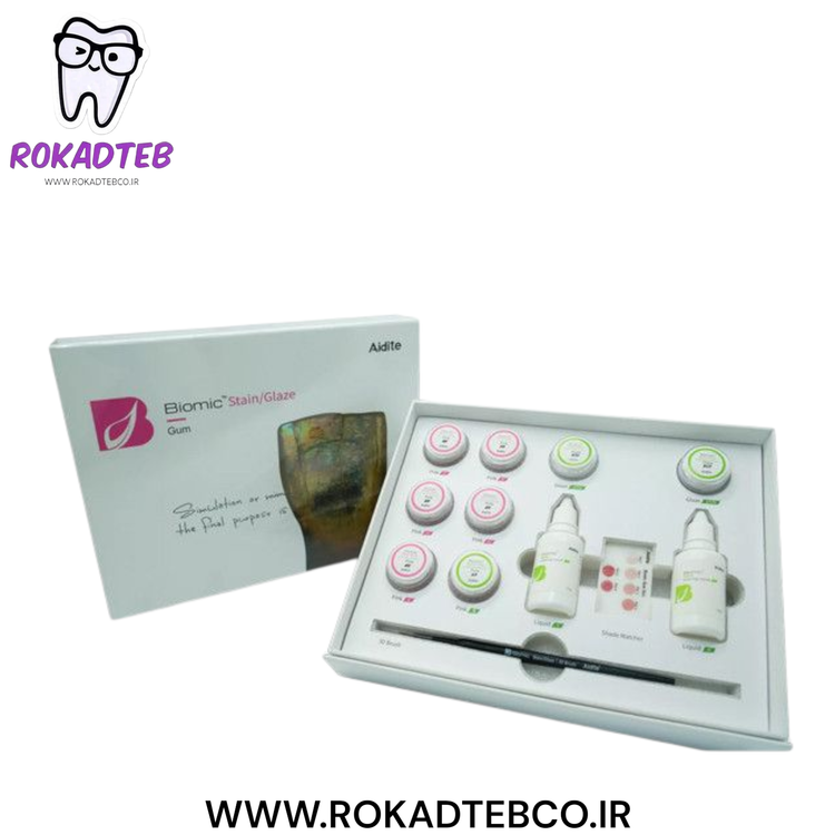 Biomic Stain/Glaze gum kit