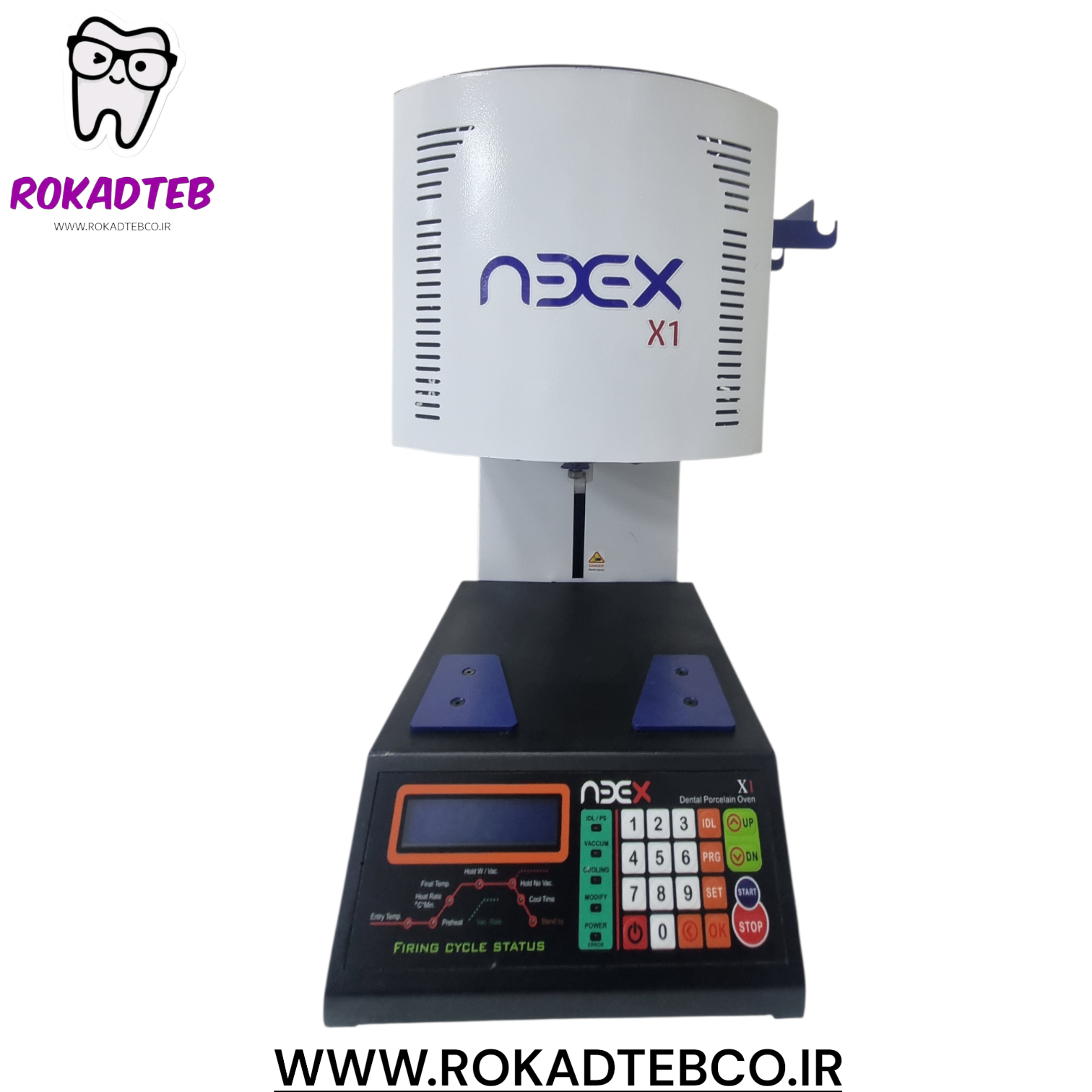 کوره پرسلن نیکس مدل X1 | رکادطب