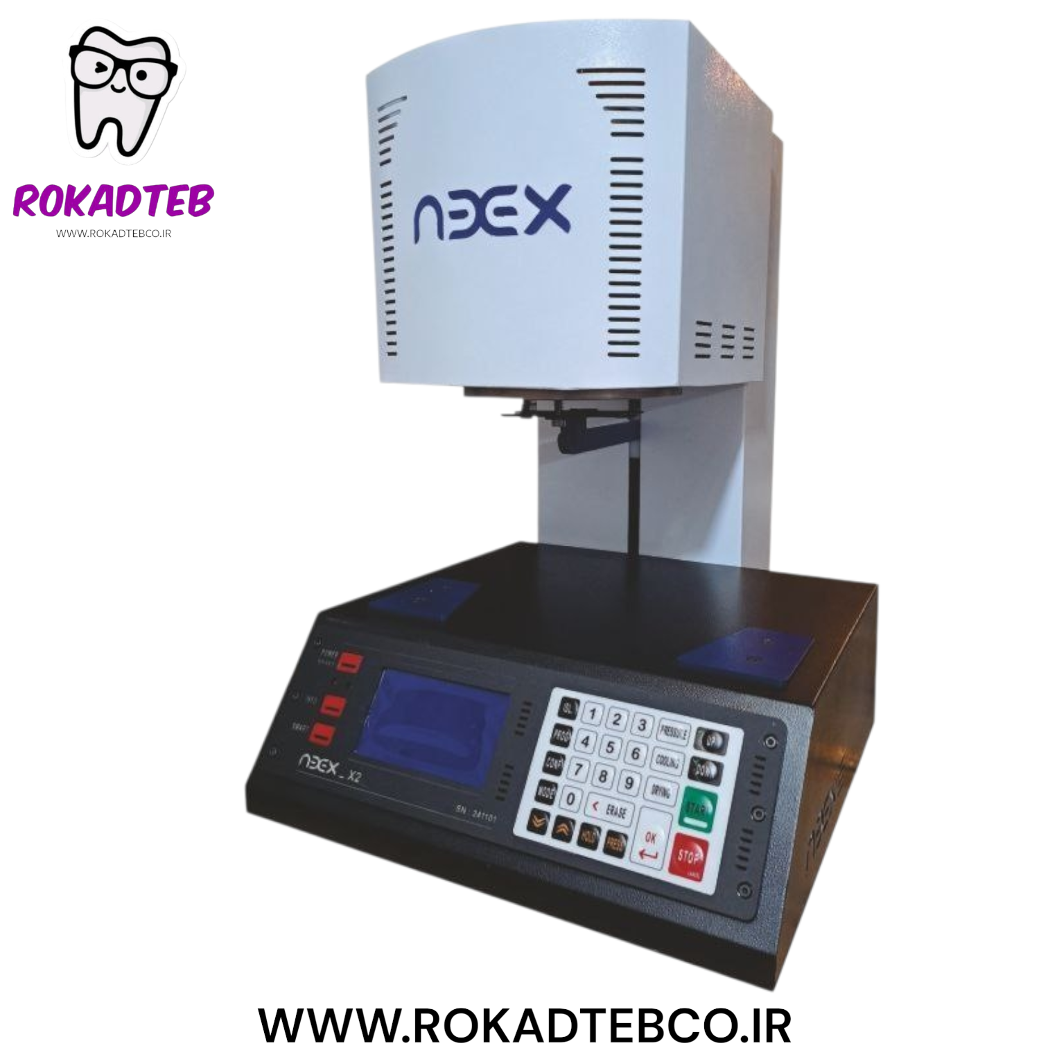 کوره پرسلن نیکس مدل X2