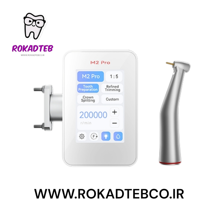میکرو موتور کلینیکی وودپکر مدل M2 PRO رکادطب