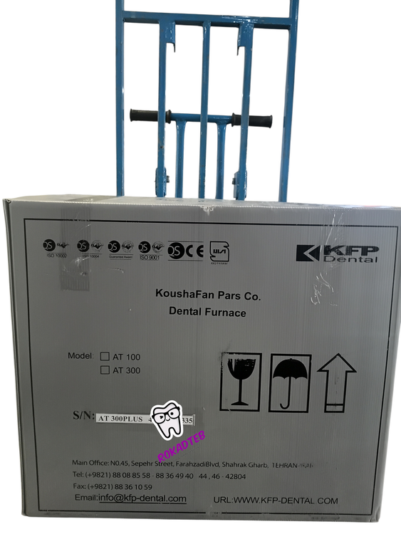 کوره پرسلن AT 300 plus تمام اتوماتیک رکادطب