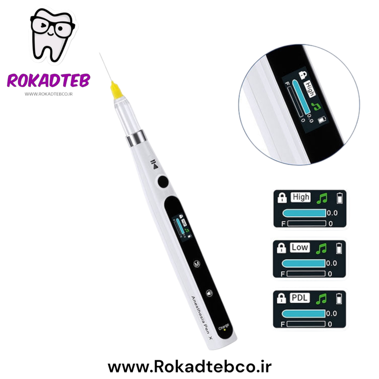 دستگاه تزریق بی حسی Azdent مدل Anesthesia Pen X | رکادطب