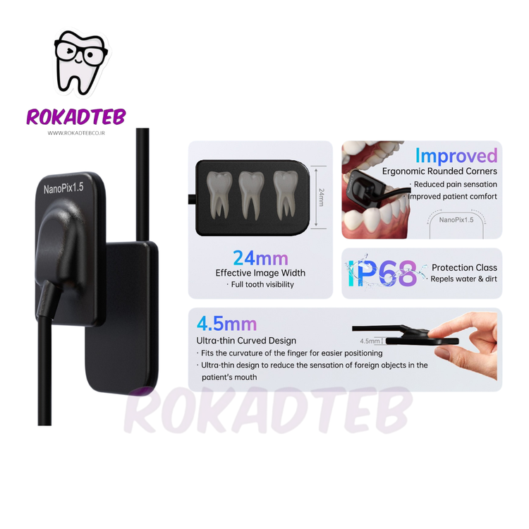 سنسور RVG ایتیس Eighteeth مدل Nanopix | رکادطب