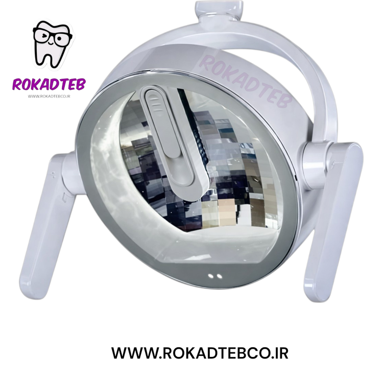 هد لایت دو نوره یونیت دندانپزشکی LED مدل AG-LED-T رکادطب