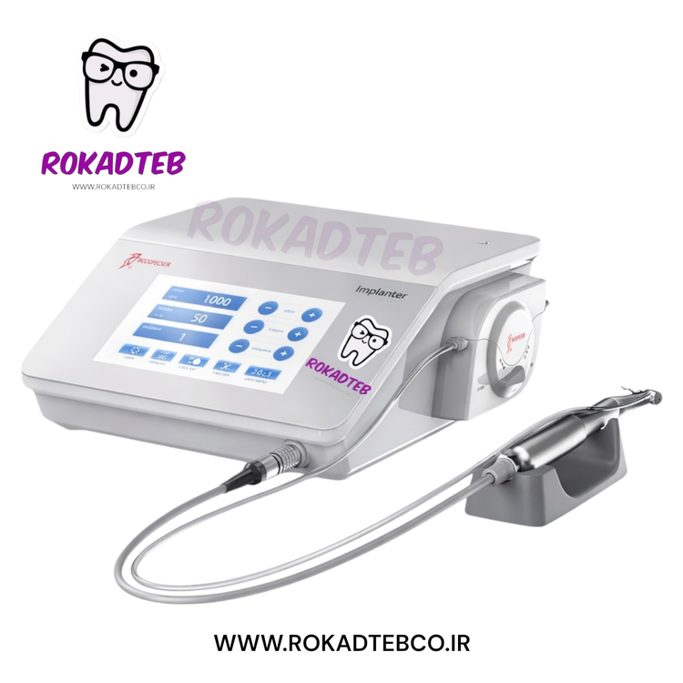 موتور ایمپلنت وودپیکر Implanter به همراه پدال چندمنظوره جراحی