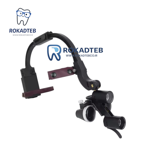 لوپ کلاهی سیمودنت Simodent دندانپزشکی با بزرگنمایی دقیق، طراحی ارگونومیک و دید شفاف مناسب درمانهای حرفهای