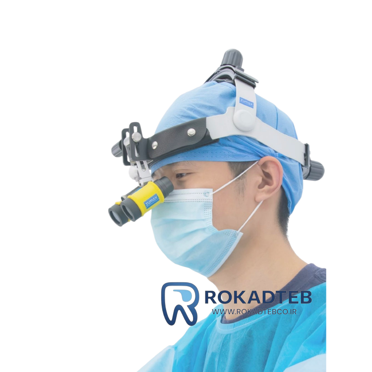 لوپ کلاهی دندانپزشکی زومکس Zumax مدل HL8200 با نور LED