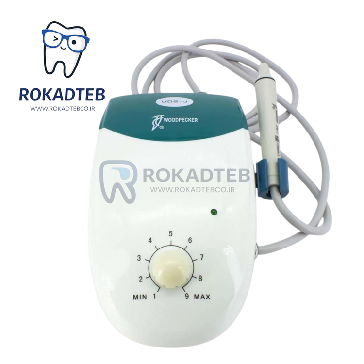 جرمگیر رومیزی Woodpecker UDS-J با تکنولوژی پیزوالکتریک و سازگار با تیپ EMS