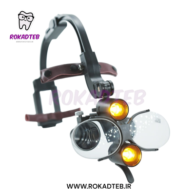 لوپ کلاهی وایزیدنت Wisident | هدلوپ دندانپزشکی سبک با بزرگنمایی دقیق