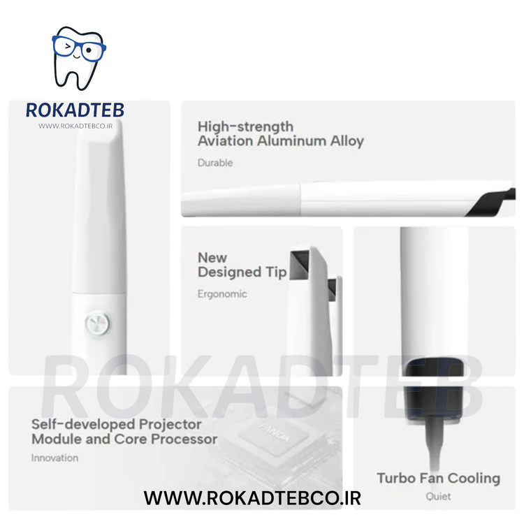 اسکنر داخل دهانی سه بعدی پاندا Panda Smart رکادطب