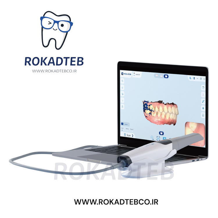 اسکنر داخل دهانی eighteeth مدل HELIOS 500 رکادطب