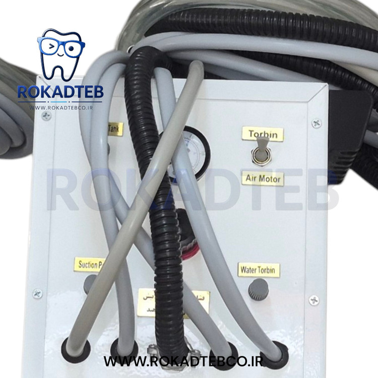 میکرویونیت دندانپزشکی ۴ شلنگ رکادطب