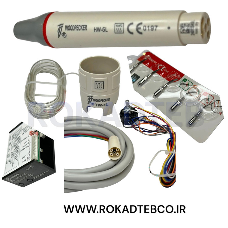 جرمگیر داخل یونیتی وودپکر مدل UDS-N2 LED با هندپیس نوری رکادطب